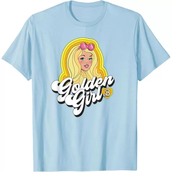 Barbie  Golden Girl TShirtBaby Blue