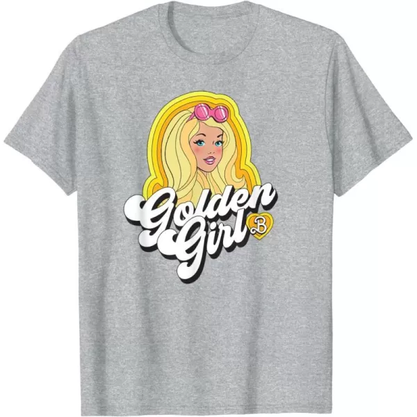 Barbie  Golden Girl TShirtHeather Grey