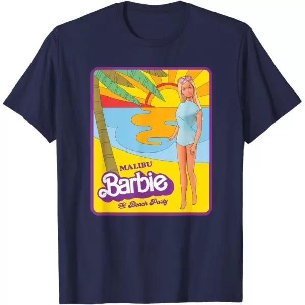 Barbie  Malibu Barbie Beach Party TShirtNavy Blue