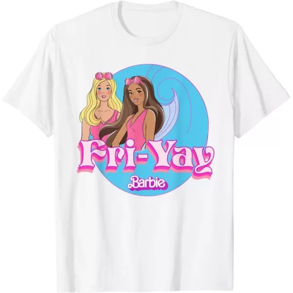 Barbie  Summer FriYay TShirtWhite