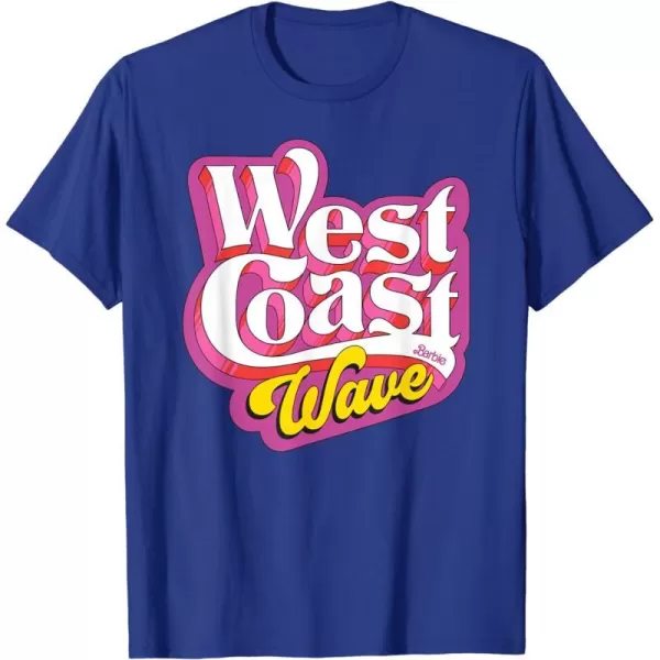 Barbie  West Coast Wave TShirtRoyal Blue