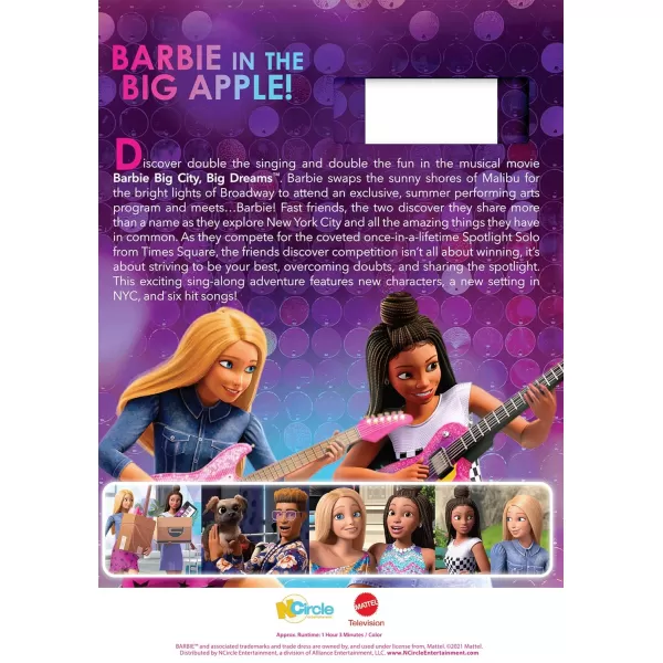 Barbie Big City Big DreamsBarbie Big City Big Dreams