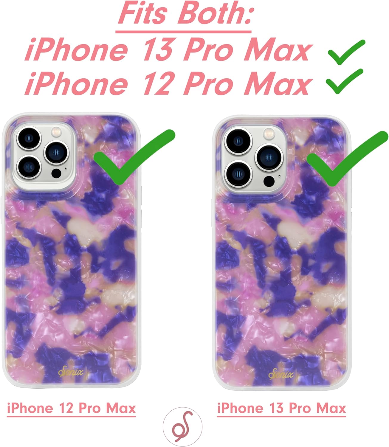 Sonix x Barbie Phone Case for iPhone 13 Pro Max  12 Pro Max  Compatible with MagSafe  10ft Drop Tested  Vintage BarbieTort  Mirage Tort MS