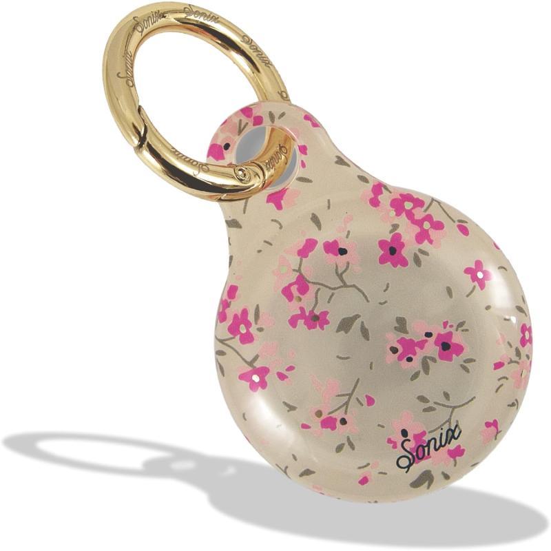 Sonix Cases for Apple AirTags with Keychain Barbie  IconicCottage Floral Pink