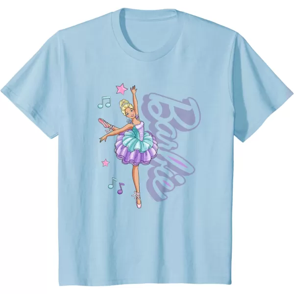 Barbie  Barbie Ballerina  Love Ballet TShirtBaby Blue