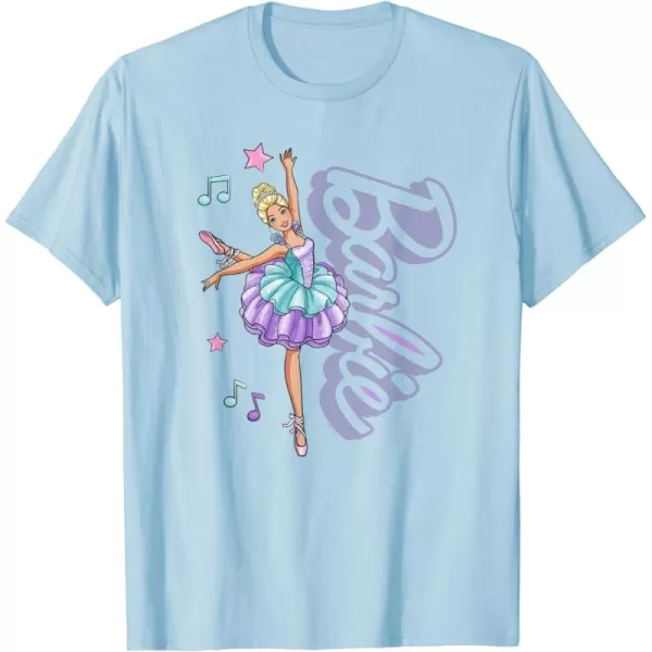 Barbie  Barbie Ballerina  Love Ballet TShirtBaby Blue