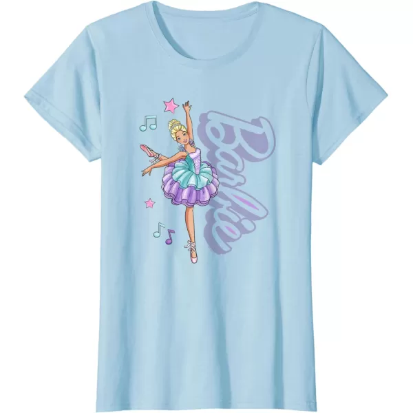 Barbie  Barbie Ballerina  Love Ballet TShirtBaby Blue