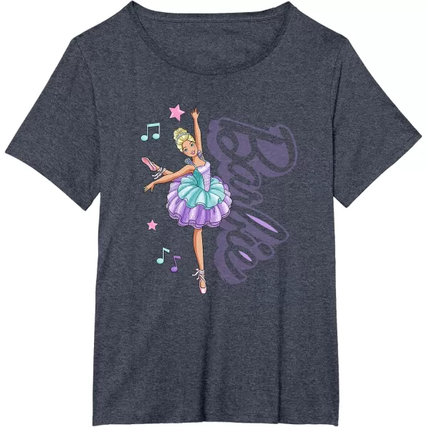 Barbie  Barbie Ballerina  Love Ballet TShirtHeather Blue