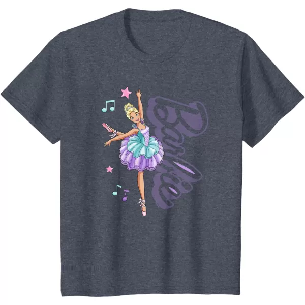 Barbie  Barbie Ballerina  Love Ballet TShirtHeather Blue