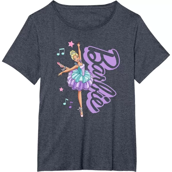 Barbie  Barbie Ballerina  Love Ballet TShirtHeather Blue