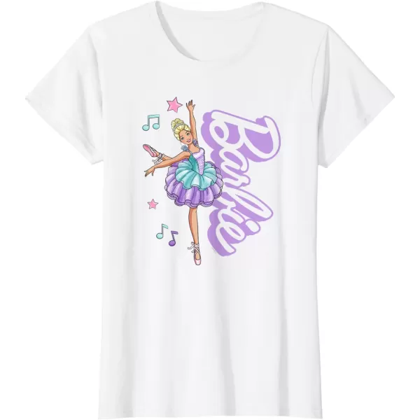 Barbie  Barbie Ballerina  Love Ballet TShirtWhite