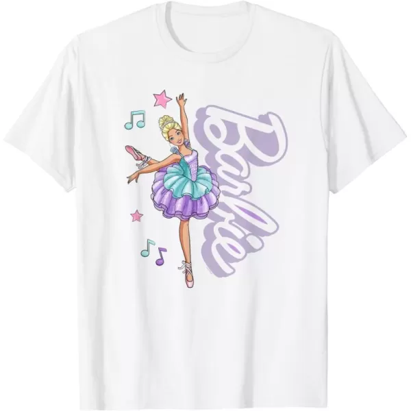 Barbie  Barbie Ballerina  Love Ballet TShirtWhite