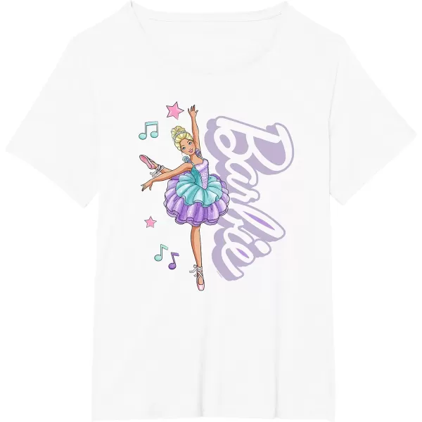 Barbie  Barbie Ballerina  Love Ballet TShirtWhite