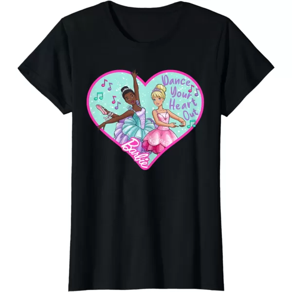 Barbie  Barbie Ballet Dance Your Heart Out TShirtBlack