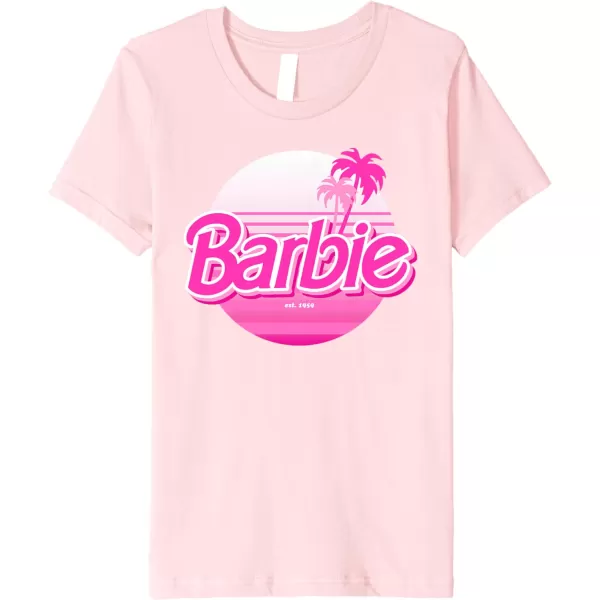 Barbie  Barbie Summer Logo Premium TShirtPink