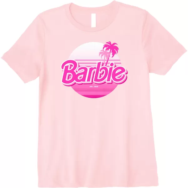 Barbie  Barbie Summer Logo Premium TShirtPink