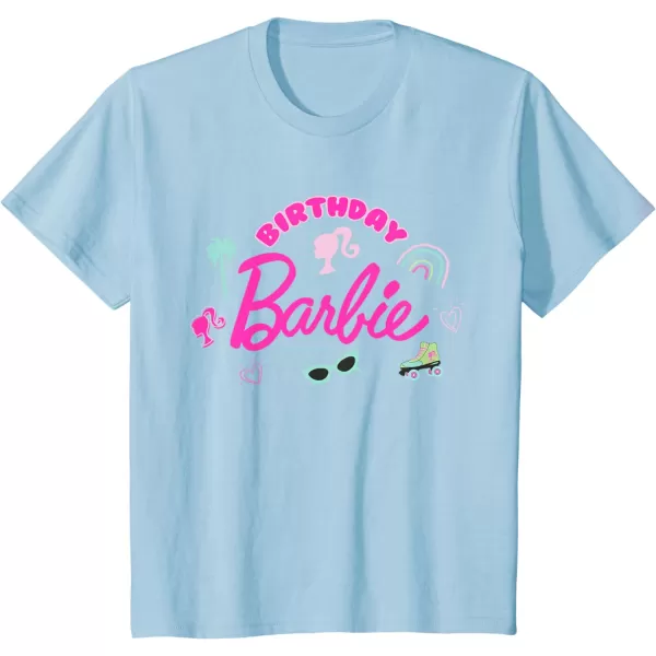 Barbie  Birthday Barbie Icons TShirtBaby Blue