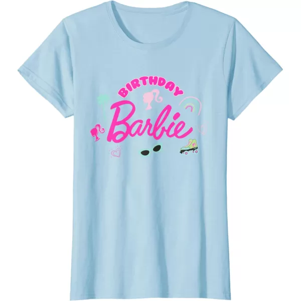 Barbie  Birthday Barbie Icons TShirtBaby Blue