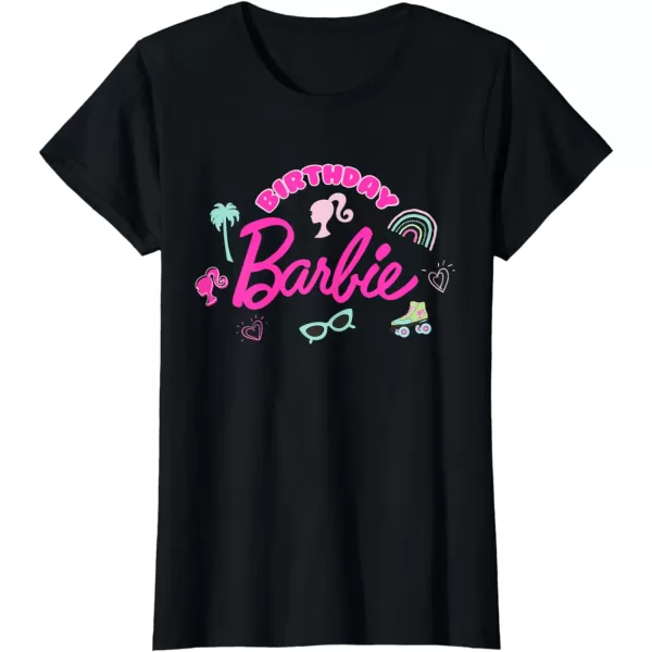 Barbie  Birthday Barbie Icons TShirtBlack