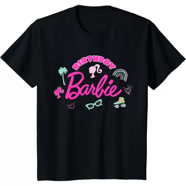 Barbie  Birthday Barbie Icons TShirtBlack