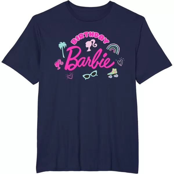 Barbie  Birthday Barbie Icons TShirtNavy Blue