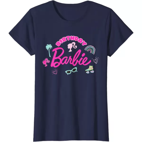 Barbie  Birthday Barbie Icons TShirtNavy Blue