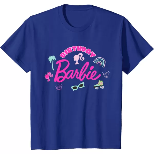 Barbie  Birthday Barbie Icons TShirtRoyal Blue