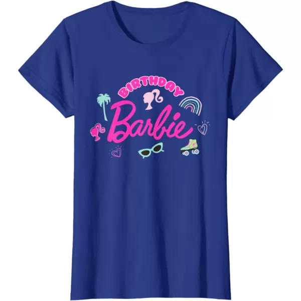 Barbie  Birthday Barbie Icons TShirtRoyal Blue