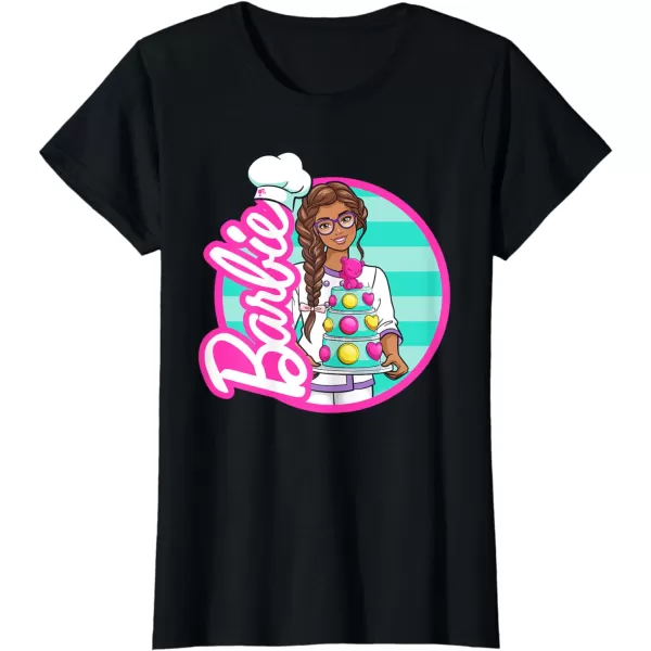 Barbie  Dessert Delight Pastry Chef TShirtBlack