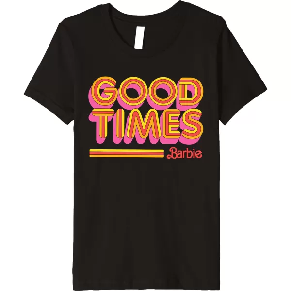 Barbie  Good Times Premium TShirtBlack