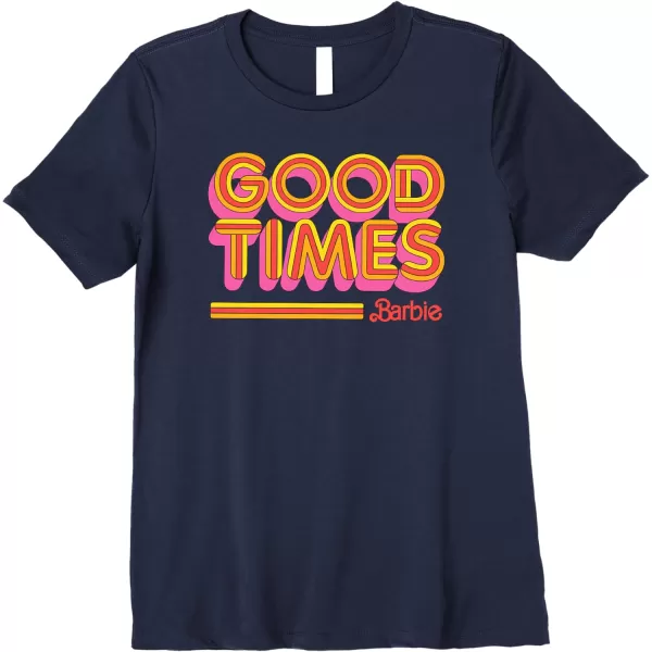 Barbie  Good Times Premium TShirtNavy Blue