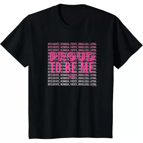 Barbie  Hispanic Heritage Month  Proud To Be Me TShirtBlack