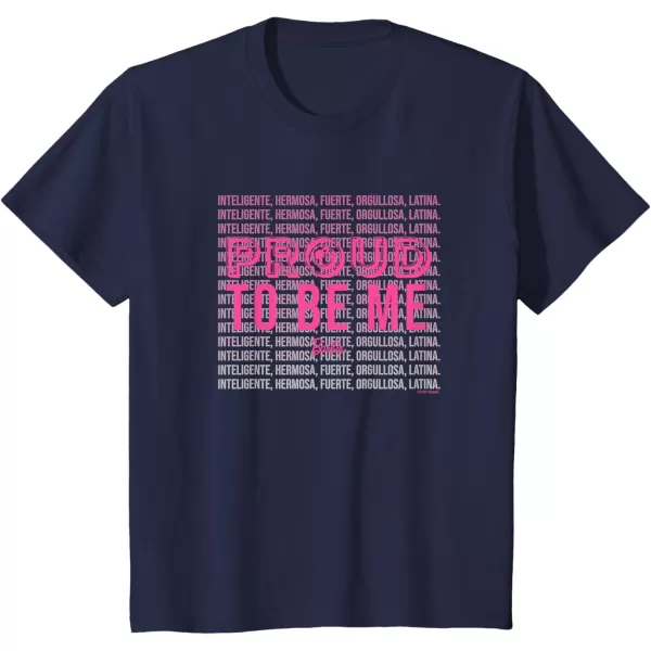 Barbie  Hispanic Heritage Month  Proud To Be Me TShirtNavy Blue