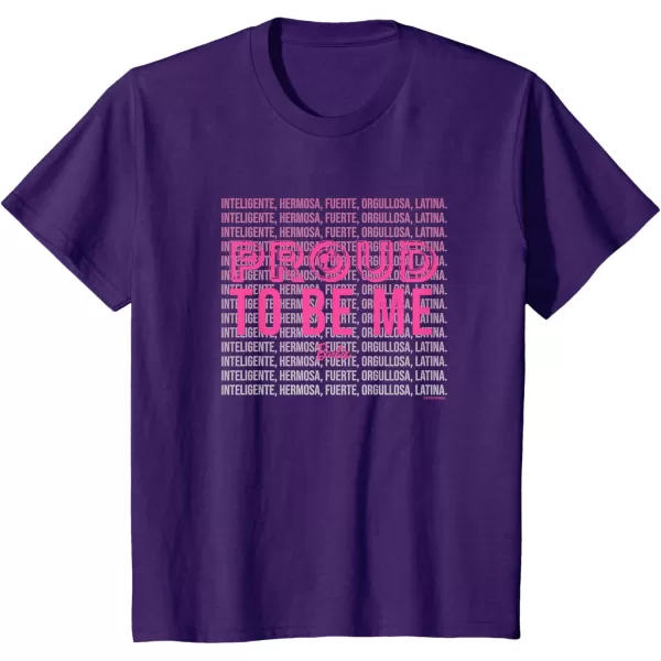 Barbie  Hispanic Heritage Month  Proud To Be Me TShirtPurple