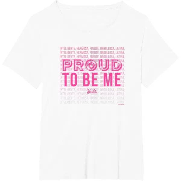 Barbie  Hispanic Heritage Month  Proud To Be Me TShirtWhite