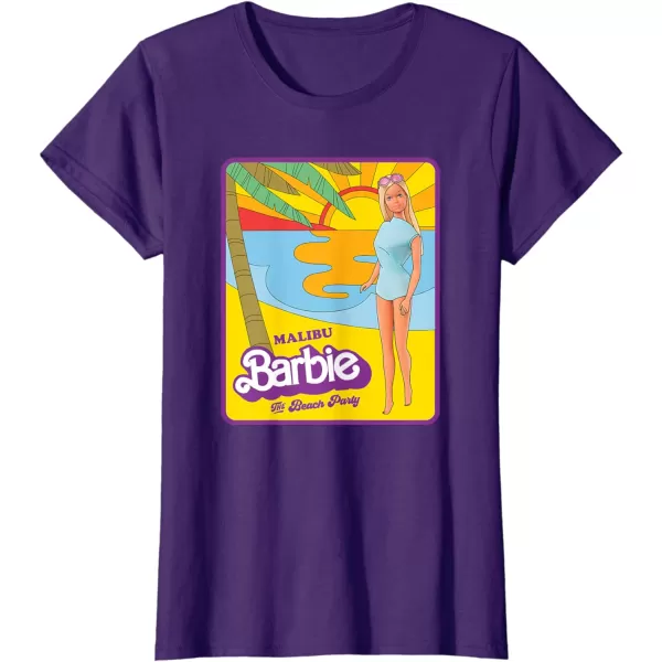 Barbie  Malibu Barbie Beach Party TShirtPurple