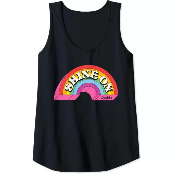 Barbie  Shine On Rainbow Tank TopBlack