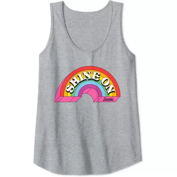 Barbie  Shine On Rainbow Tank TopHeather Grey