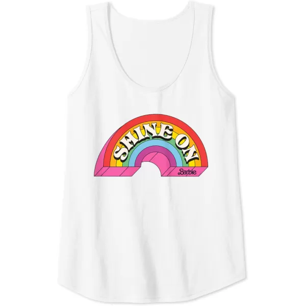 Barbie  Shine On Rainbow Tank TopWhite