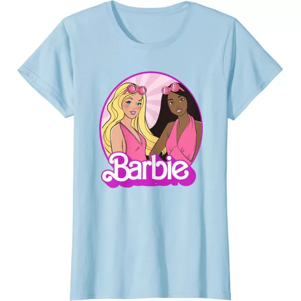 Barbie  Summer  Friendship TShirtBaby Blue