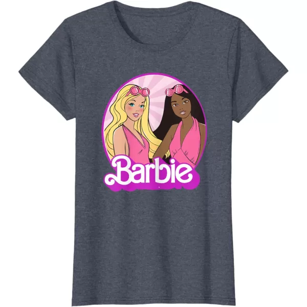 Barbie  Summer  Friendship TShirtHeather Blue