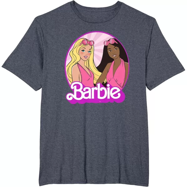 Barbie  Summer  Friendship TShirtHeather Blue