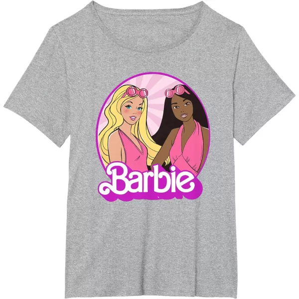 Barbie  Summer  Friendship TShirtHeather Grey