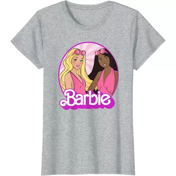 Barbie  Summer  Friendship TShirtHeather Grey