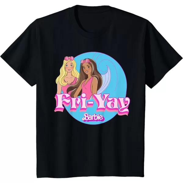 Barbie  Summer FriYay TShirtBlack