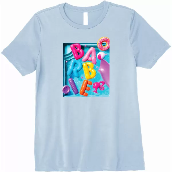 Barbie  Summer Pool Fun Premium TShirtBaby Blue