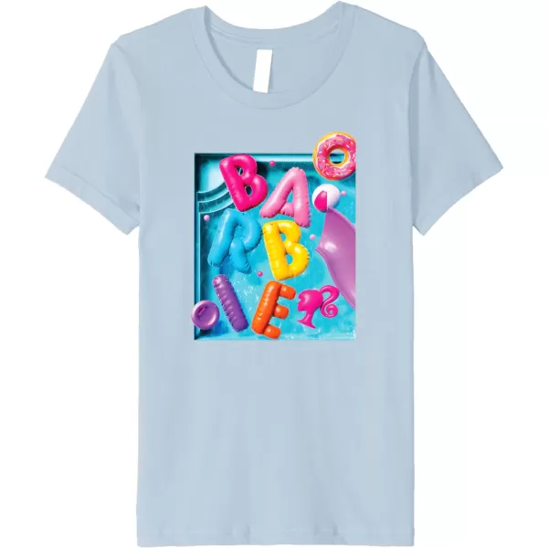 Barbie  Summer Pool Fun Premium TShirtBaby Blue