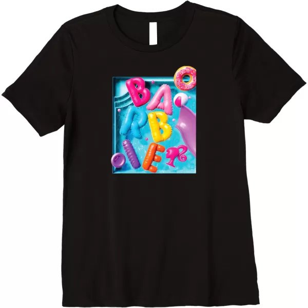 Barbie  Summer Pool Fun Premium TShirtBlack