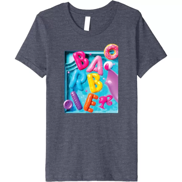 Barbie  Summer Pool Fun Premium TShirtHeather Blue