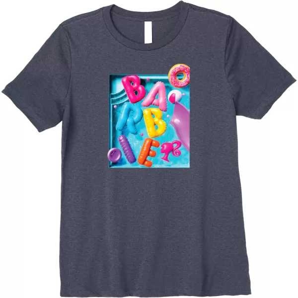 Barbie  Summer Pool Fun Premium TShirtHeather Blue